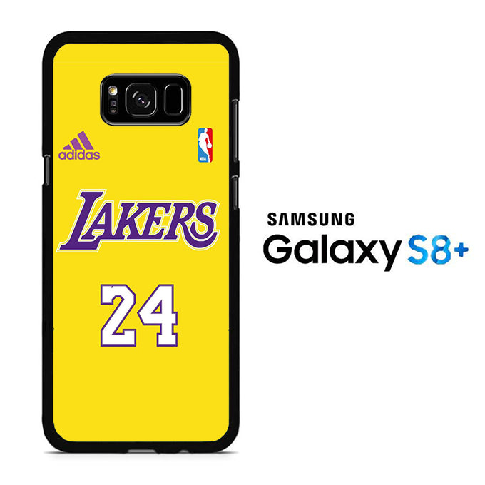 NBA Lakers Jersey 24 Samsung Galaxy S8 Plus Case