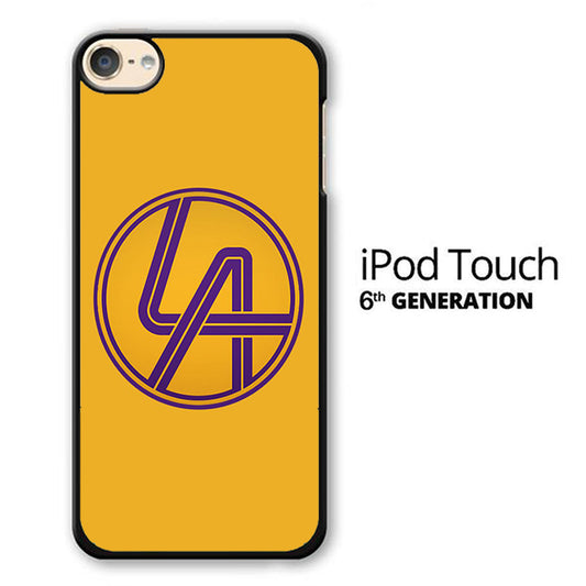 NBA Lakers Simple Yellow iPod Touch 6 Case