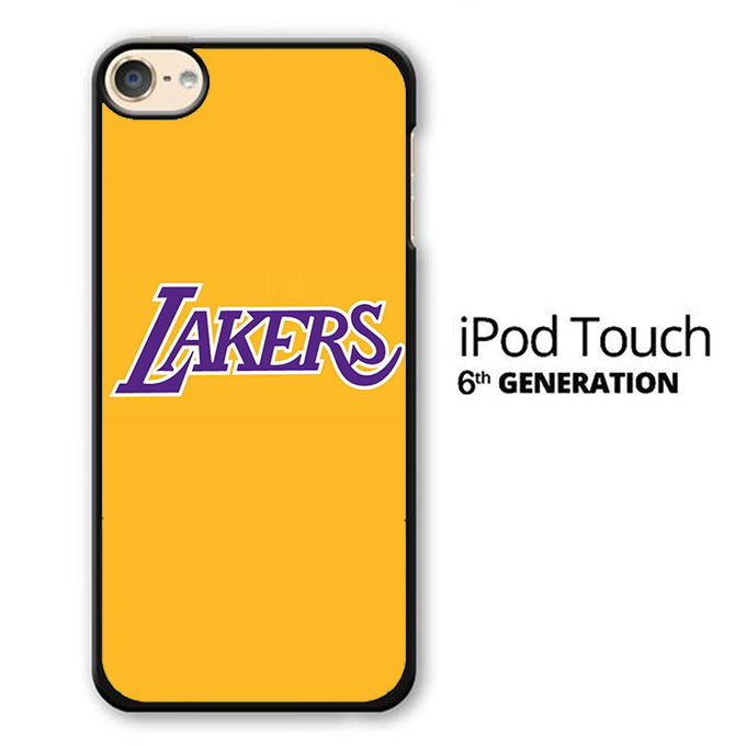 NBA Lakers Yellow Simple iPod Touch 6 Case