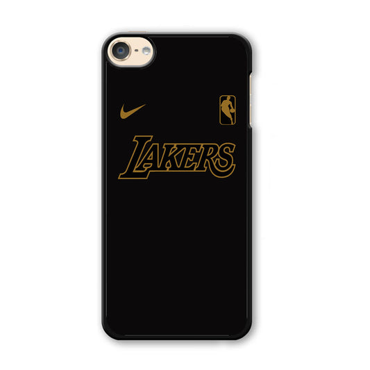 NBA Los Angeles Lakers Space Grey Nike Gold Logo iPod Touch 6 Case - Ezzystore
