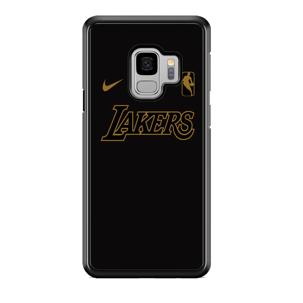 NBA Los Angeles Lakers Space Grey Nike Gold Logo  Samsung Galaxy S9 Case