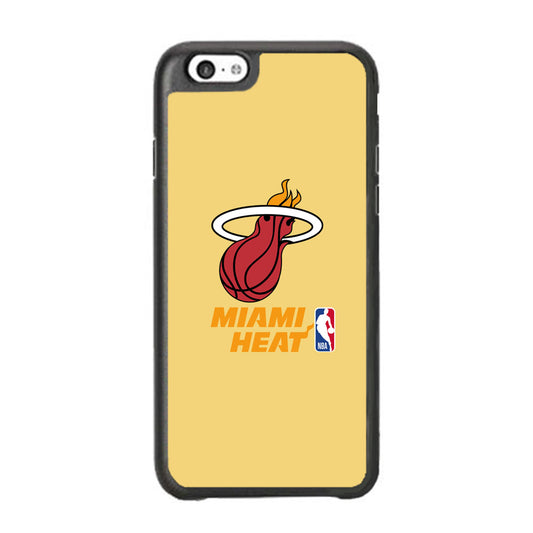 NBA Miami Heat Latte Colour Logo iPhone 6 | 6s Case