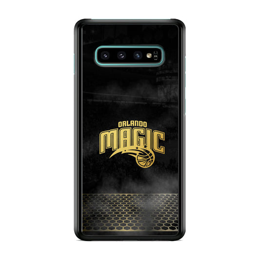 NBA Orlando Magic Gold Logo In The Stadium Samsung Galaxy S10 Plus Case