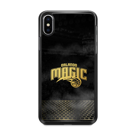 NBA Orlando Magic Gold Logo In The Stadium iPhone Xs Case