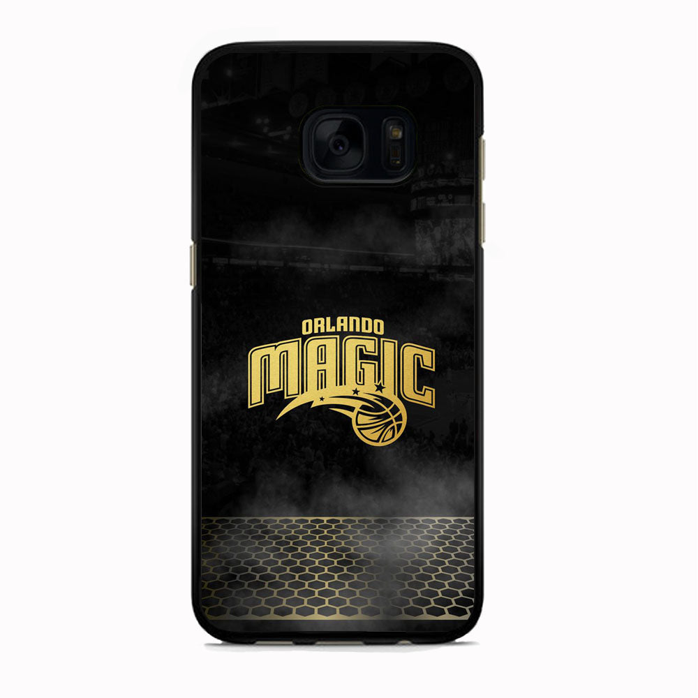 NBA Orlando Magic Gold Logo In The Stadium Samsung Galaxy S7 Edge Case