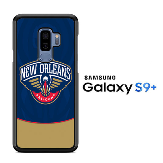 NBA Orleans Pelicans Blue Samsung Galaxy S9 Plus Case