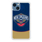 NBA Orleans Pelicans Blue iPhone 13 Case