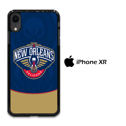 NBA Orleans Pelicans Blue iPhone XR Case