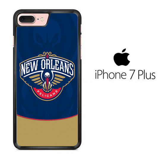 NBA Orleans Pelicans Blue iPhone 7 Plus Case