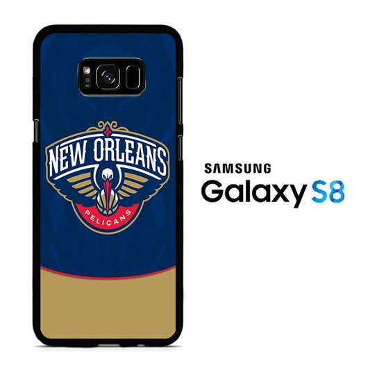 NBA Orleans Pelicans Blue Samsung Galaxy S8 Case - ezzyst