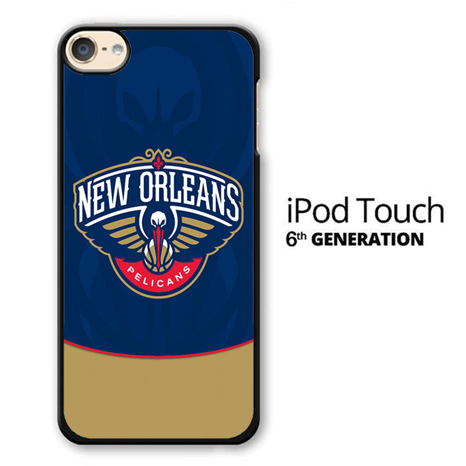 NBA Orleans Pelicans Blue iPod Touch 6 Case