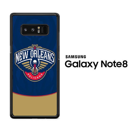 NBA Orleans Pelicans Blue Samsung Galaxy Note 8 Case - ezzyst
