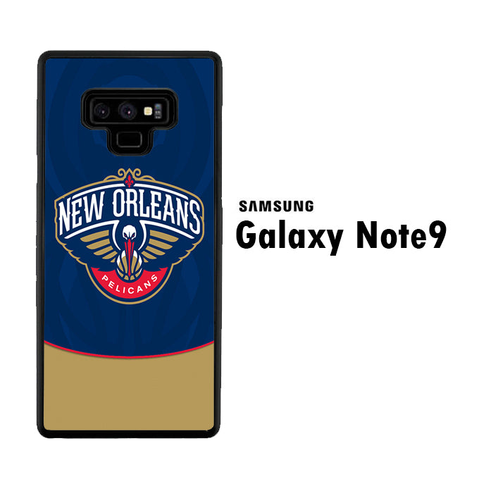 NBA Orleans Pelicans Blue Samsung Galaxy Note 9 Case