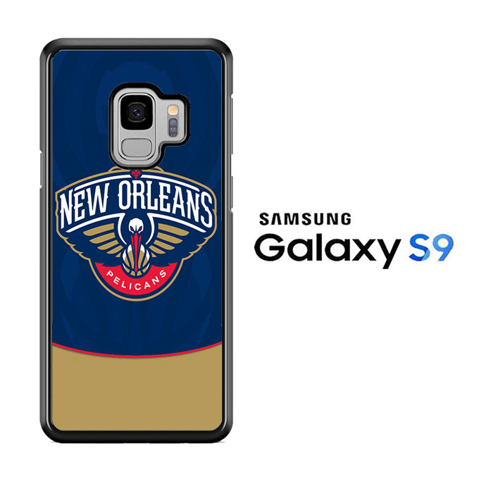 NBA Orleans Pelicans Blue Samsung Galaxy S9 Case