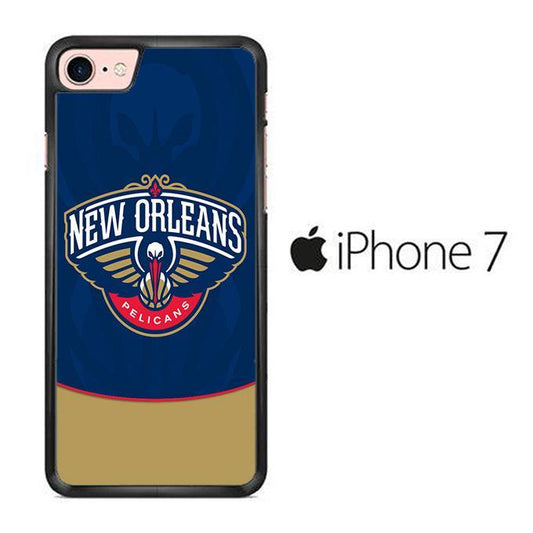 NBA Orleans Pelicans Blue iPhone 7 Case - ezzyst