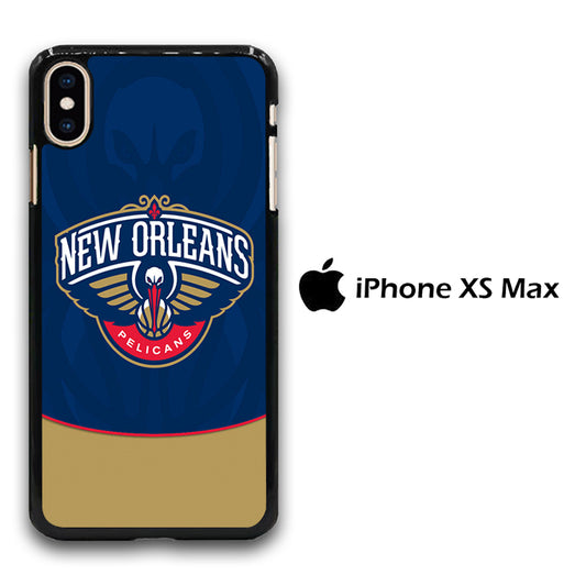 NBA Orleans Pelicans Blue iPhone Xs Max Case