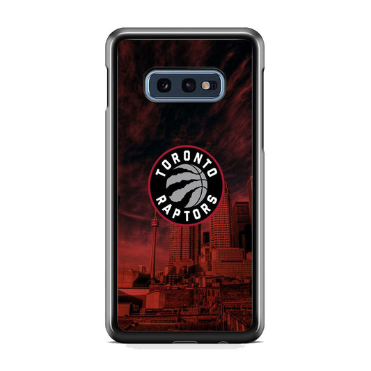 NBA Toronto Raptors Logo Sunset In The City Samsung Galaxy 10e Case