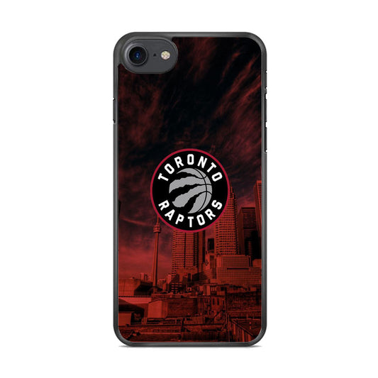 NBA Toronto Raptors Logo Sunset In The City iPhone 7 Case