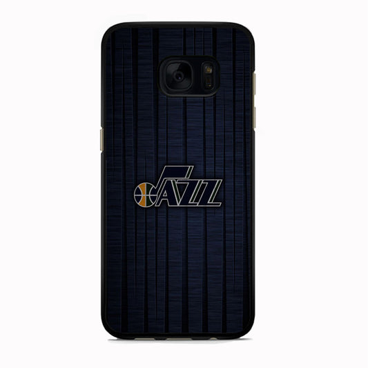 NBA Utah Jazz Tree Motif Wallpapers Samsung Galaxy S7 Case