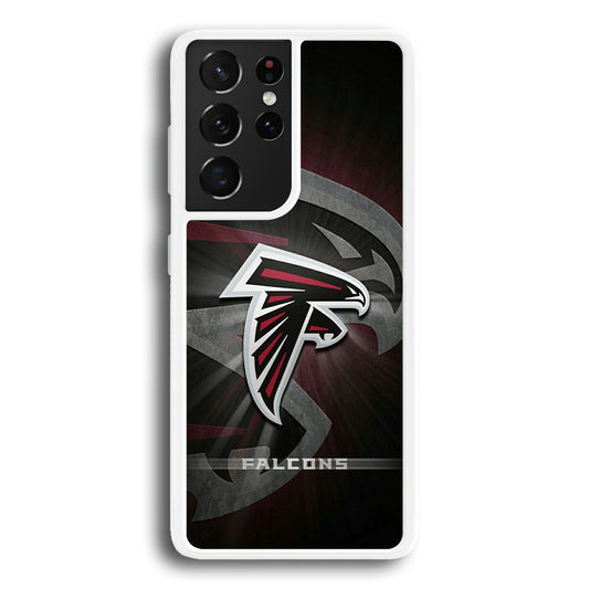 NFL Atlanta Falcons Logo Samsung Galaxy S21 Ultra Case