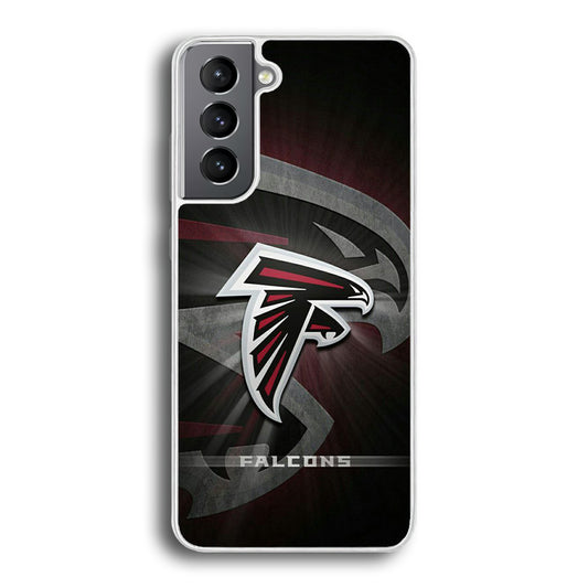 NFL Atlanta Falcons Logo Samsung Galaxy S21 Case