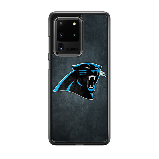 NFL Carolina Panthers Logo Samsung Galaxy S20 Ultra Case