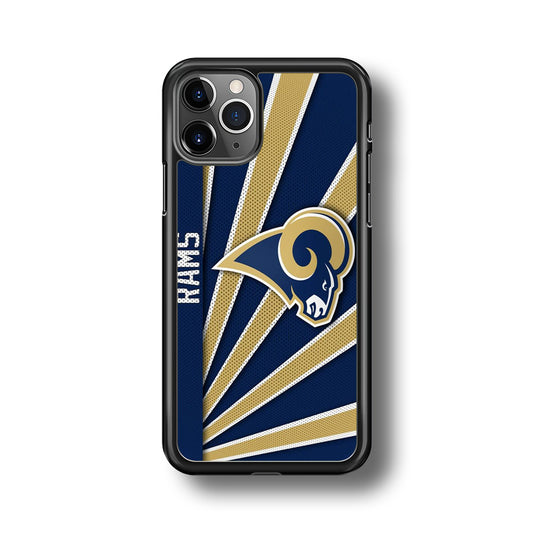 NFL Los Angeles Rams Logo iPhone 11 Pro Case