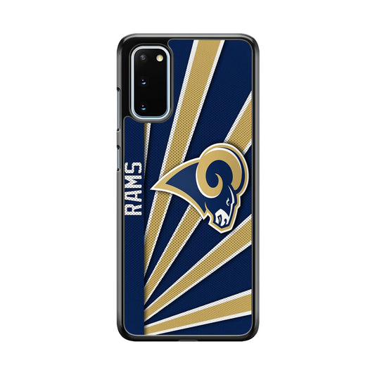 NFL Los Angeles Rams Logo Samsung Galaxy S20 Case
