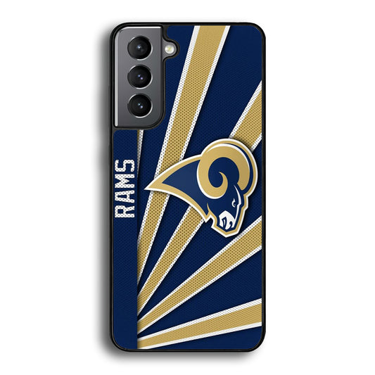 NFL Los Angeles Rams Logo Samsung Galaxy S21 Case