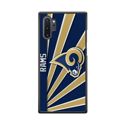 NFL Los Angeles Rams Logo Samsung Galaxy Note 10 Plus Case