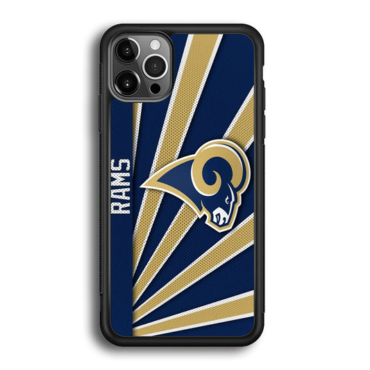 NFL Los Angeles Rams Logo iPhone 12 Pro Case