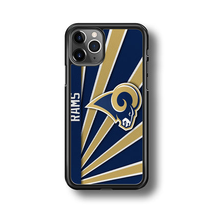 NFL Los Angeles Rams Logo iPhone 11 Pro Max Case