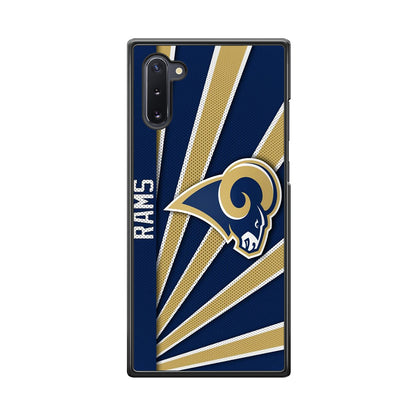 NFL Los Angeles Rams Logo Samsung Galaxy Note 10 Case