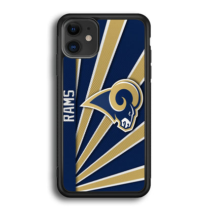NFL Los Angeles Rams Logo iPhone 12 Case