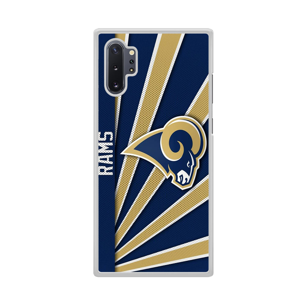 NFL Los Angeles Rams Logo Samsung Galaxy Note 10 Plus Case