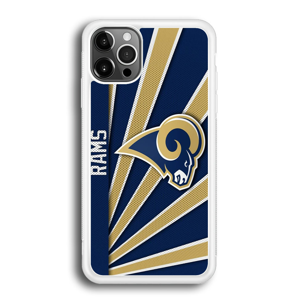 NFL Los Angeles Rams Logo iPhone 12 Pro Max Case