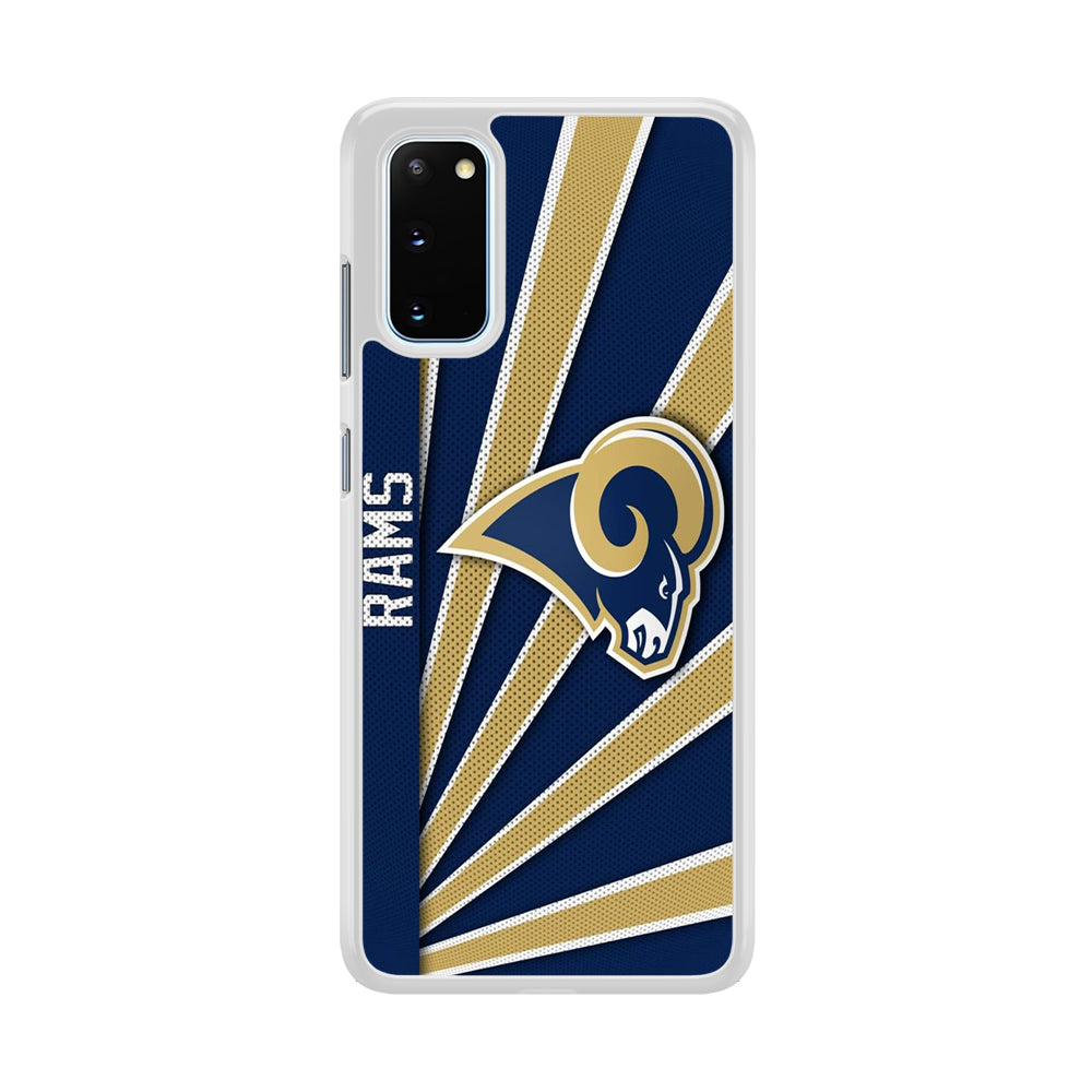 NFL Los Angeles Rams Logo Samsung Galaxy S20 Case