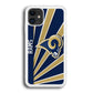 NFL Los Angeles Rams Logo iPhone 12 Case