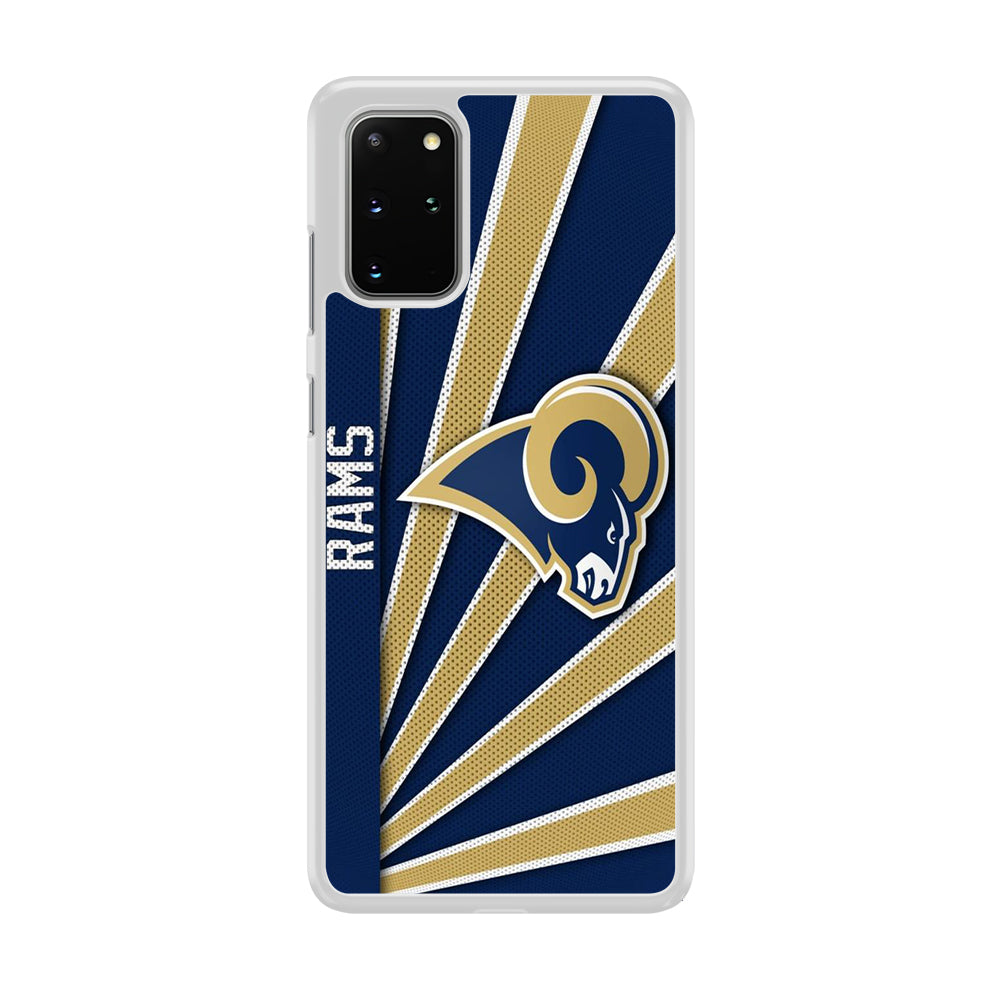 NFL Los Angeles Rams Logo Samsung Galaxy S20 Plus Case