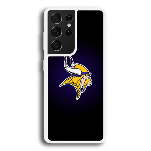 NFL Minnesota Vikings Logo Samsung Galaxy S21 Ultra Case