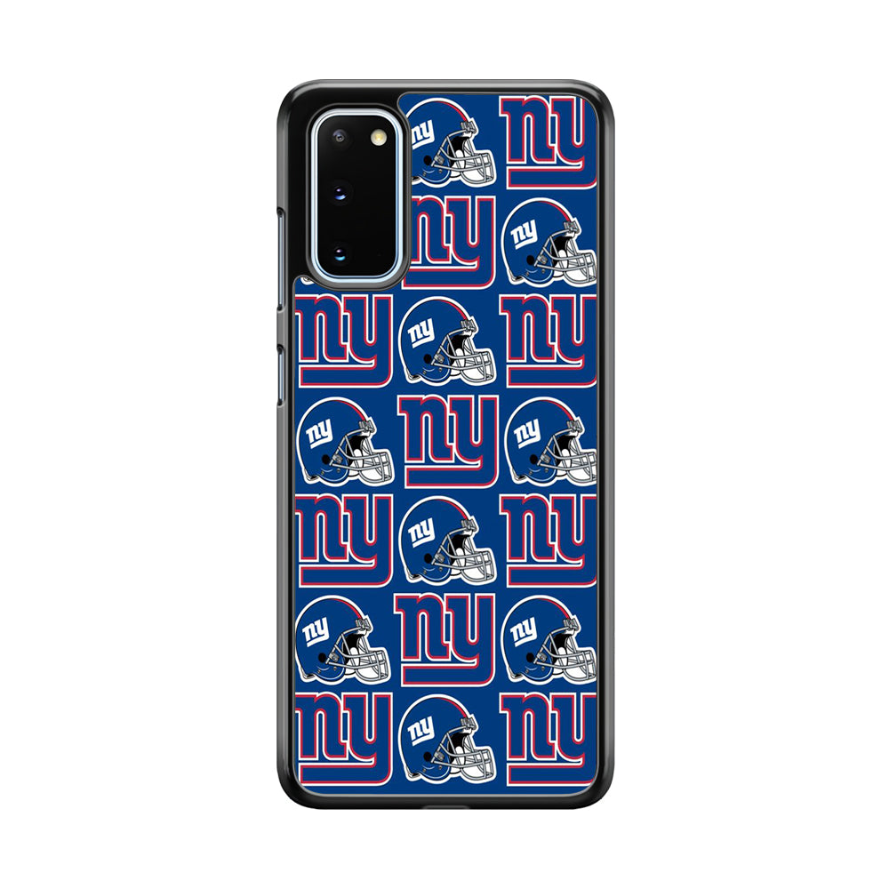 NFL New York Giant Helmet Logo Samsung Galaxy S20 Case