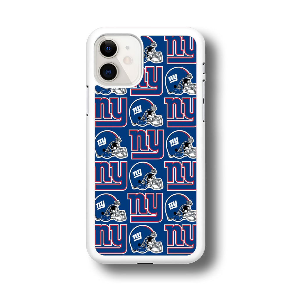 NFL New York Giant Helmet Logo iPhone 11 Case