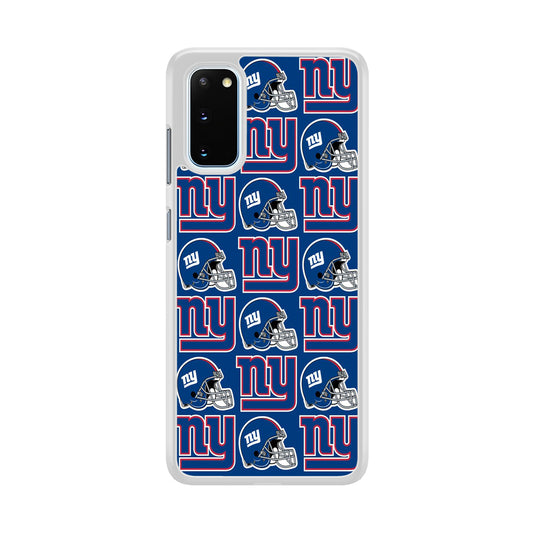 NFL New York Giant Helmet Logo Samsung Galaxy S20 Case