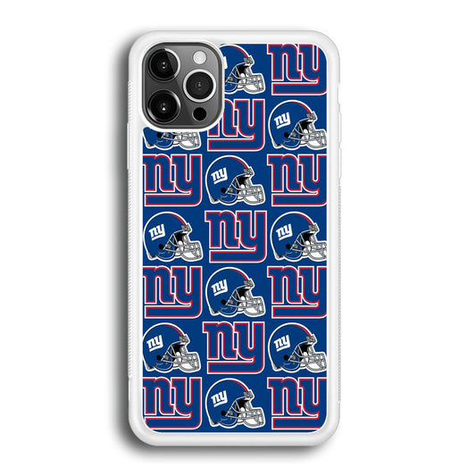 NFL New York Giant Helmet Logo iPhone 12 Pro Case