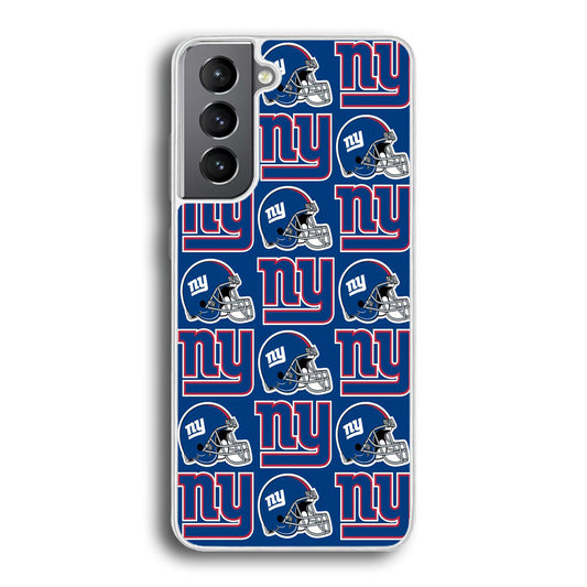 NFL New York Giant Helmet Logo Samsung Galaxy S21 Case