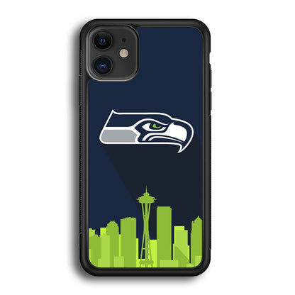 NFL Seattle seahawks City Logo iPhone 12 Case