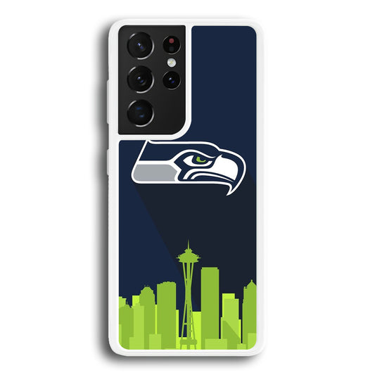 NFL Seattle seahawks City Logo Samsung Galaxy S21 Ultra Case