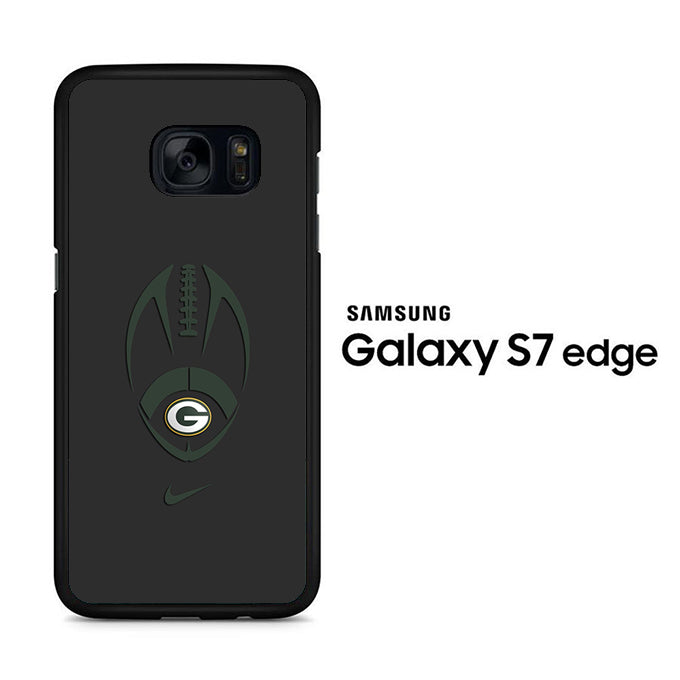 NFL Green Bay Packers Midnight Grey Samsung Galaxy S7 Edge Case