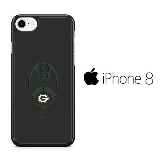 NFL Green Bay Packers Midnight Grey iPhone 8 Case