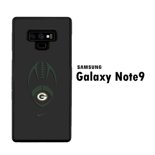 NFL Green Bay Packers Midnight Grey Samsung Galaxy Note 9 Case
